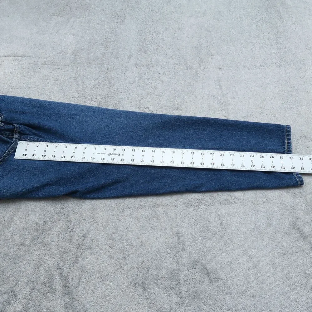 Levi's Signature Jeans Women's 14 Short Blue High-Rise Relaxed Fit 28